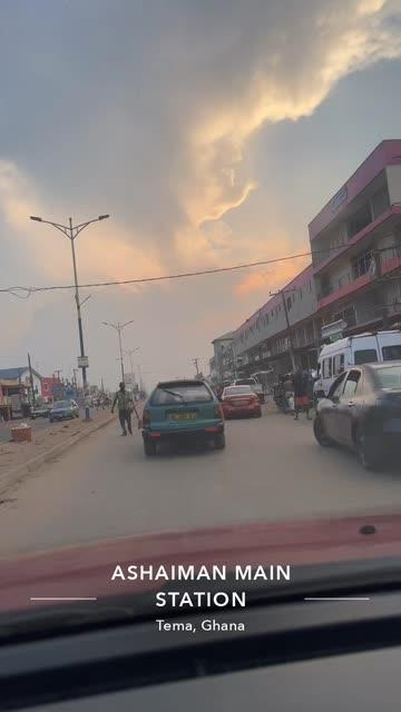 Experiencing Ashaiman at Sunset: Vibrant Streets and Local Life