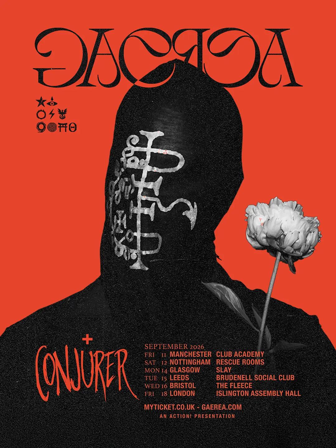 Gaerea and Conjurer Live at Islington Assembly Hall