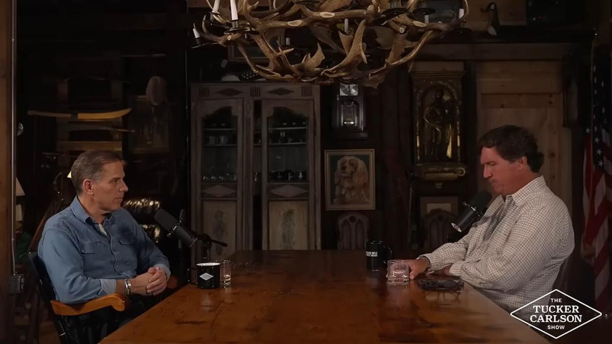 Hunter Biden, Tucker Carlson deny criticism of Israel, Benjamin Netanyahu is antisemitic