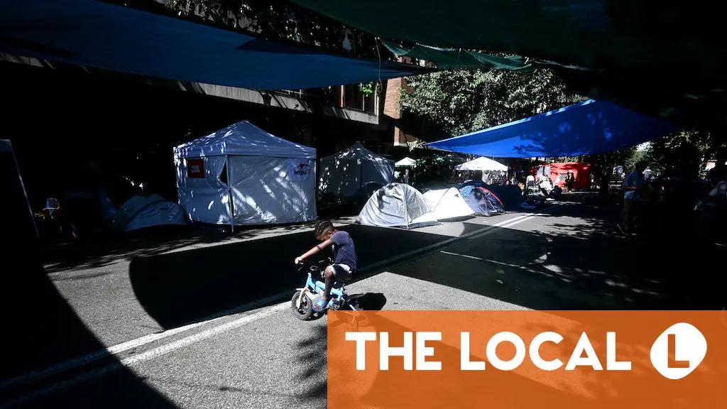 Heatwave Intensifies Struggles for Evicted Families Sleeping Rough in Rome