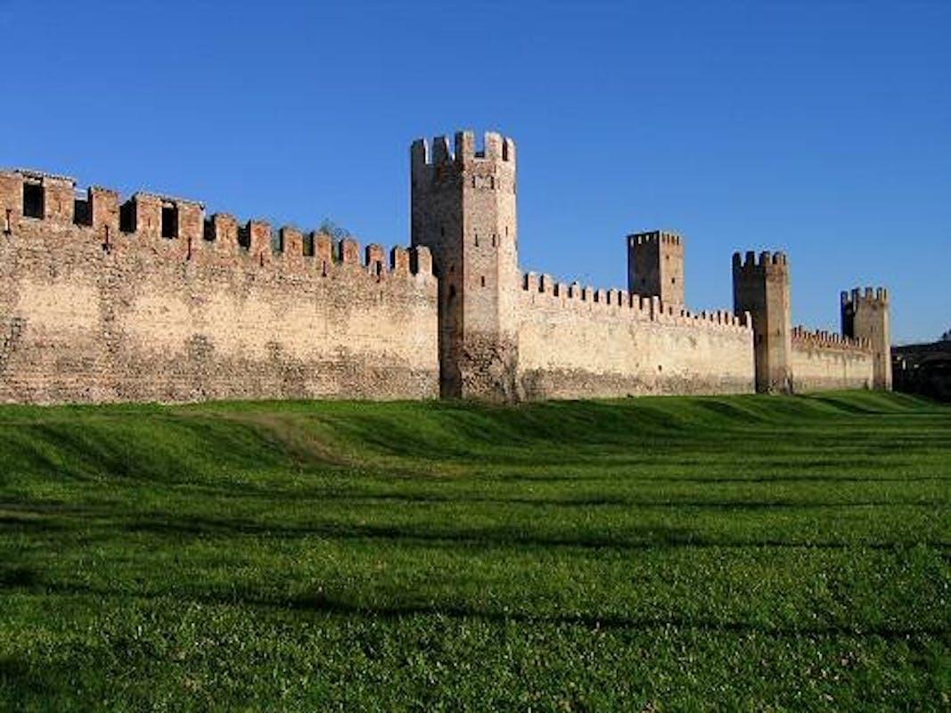 Le Mura Carraresi di Montagnana al tramonto