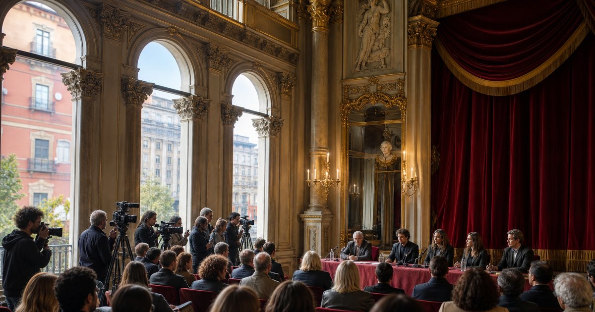 L’ULTIMO NASTRO DI KRAPP | PRESS CONFERENCE al Teatro Mercadante di Napoli — 21 ottobre 2026 — Teatro Mercadante, Napoli