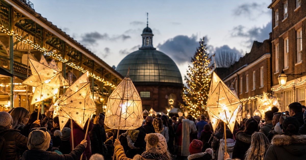 Greenwich Market Lantern Parade & Christmas Lights Switch-On — November 18, 2026 — Greenwich Market, Greenwich, London