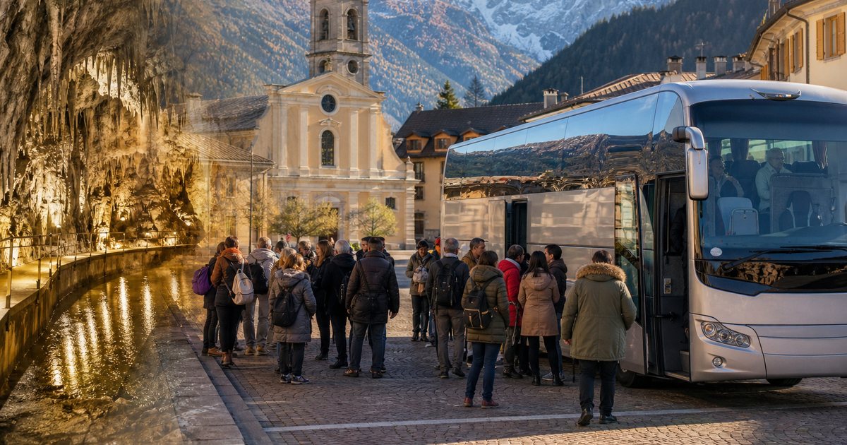 Gita a Lubiana e grotte di Postumia: partenza da Colere il 28 novembre — 28 novembre 2026 — Piazza Risorgimento, Colere
