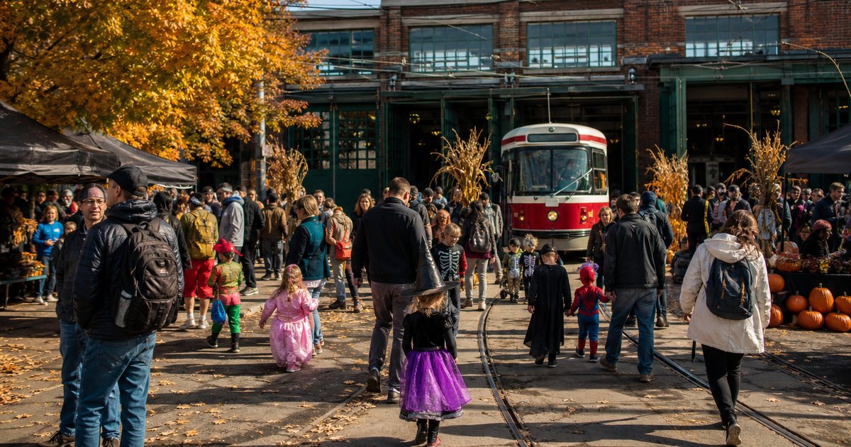 TTC Halloween Fest at Danforth Garage, October 24–25 — October 24, 2026 — TTC Danforth Garage, Toronto