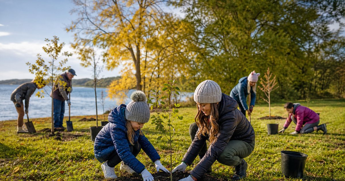 Community Tree Planting at Treasure Hill Park on October 24 — October 24, 2026 — Treasure Hill Park, Georgina
